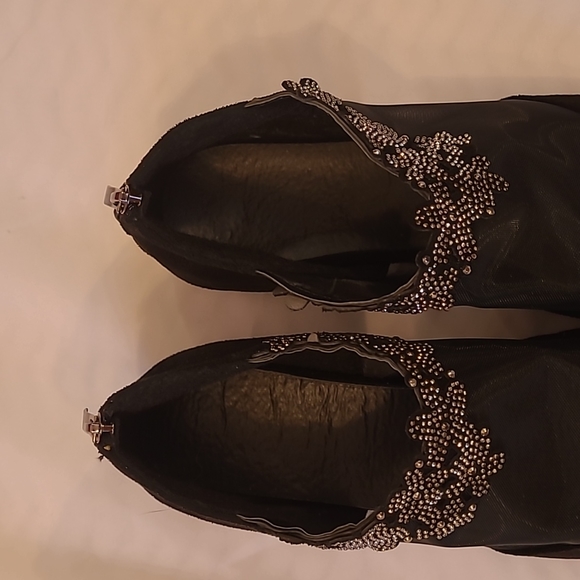 Formal Ladies black flat shoes - Picture 3 of 13